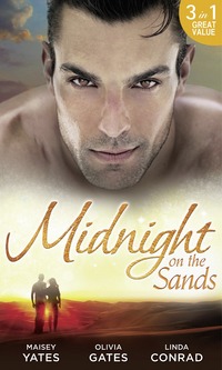 Book Cover for Midnight on the Sands by Maisey Yates, Olivia Gates, Linda Conrad
