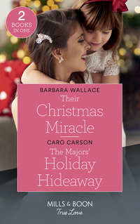 Book Cover for Their Christmas Miracle by Barbara Wallace, Caro Carson