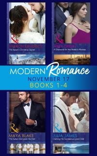 Book Cover for Modern Romance Collection. Books 1-4 by Sharon Kendrick, Abby Green, Maya Blake, Julia James