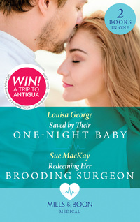 Book Cover for Saved by Their One-Night Baby by Louisa George, Sue MacKay