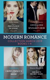 Book Cover for Modern Romance March 2019 Books 1-4 by Sharon Kendrick, Julia James, Cathy Williams, Maya Blake