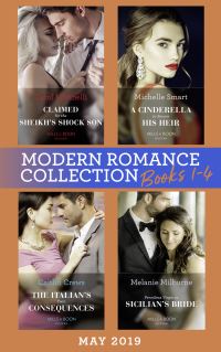 Book Cover for Modern Romance May 2019: Books 1-4 by Carol Marinelli, Michelle Smart, Caitlin Crews, Melanie Milburne