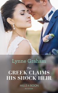 Book Cover for The Greek Claims His Shock Heir by Lynne Graham