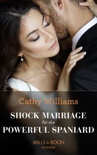 Book Cover for Shock Marriage for the Powerful Spaniard by Cathy Williams