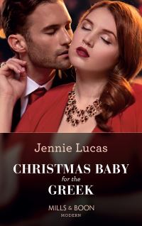 Book Cover for Christmas Baby for the Greek by Jennie Lucas