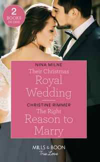 Book Cover for Their Christmas Royal Wedding by Nina Milne, Christine Rimmer