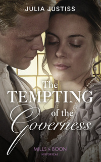 Book Cover for The Tempting of the Governess by Julia Justiss
