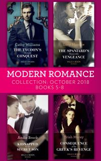 Book Cover for Modern Romance October 2018 Books 5-8 by Cathy Williams, Lucy Monroe, Andie Brock, Trish Morey