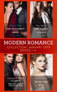 Book Cover for Modern Romance January Books 1-4 by Maisey Yates, Kate Hewitt, Melanie Milburne, Caitlin Crews