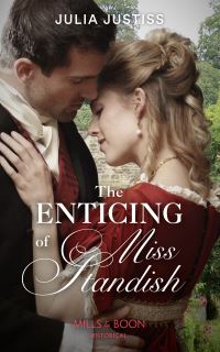 Book Cover for The Enticing of Miss Standish by Julia Justiss