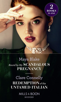 Book Cover for Bound by My Scandalous Pregnancy by Maya Blake, Clare Connelly
