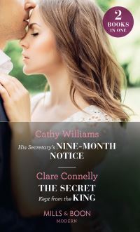 Book Cover for His Secretary's Nine-Month Notice by Cathy Williams, Clare Connelly