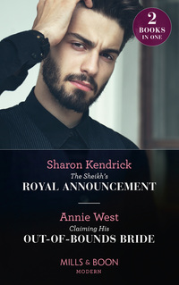 Book Cover for The Sheikh's Royal Announcement by Sharon Kendrick, Annie West