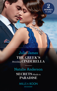 Book Cover for The Greek's Penniless Cinderella by Julia James, Natalie Anderson