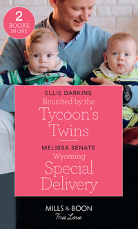 Book Cover for Reunited by the Tycoon's Twins by Ellie Darkins, Melissa Senate