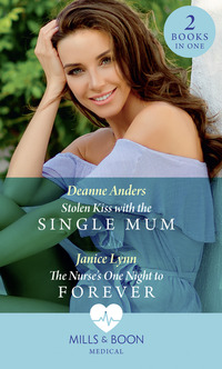 Book Cover for Stolen Kiss With the Single Mum by Deanne Anders, Janice Lynn