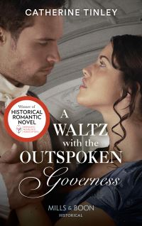Book Cover for A Waltz With the Outspoken Governess by Catherine Tinley