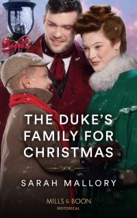 Book Cover for The Duke's Family for Christmas by Sarah Mallory