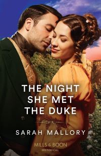 Book Cover for The Night She Met the Duke by Sarah Mallory