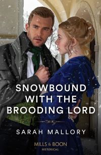 Book Cover for Snowbound With the Brooding Lord by Sarah Mallory