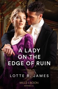 Book Cover for A Lady on the Edge of Ruin by Lotte R James