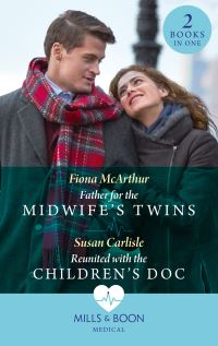 Book Cover for Father for the Midwife's Twins by Fiona McArthur, Susan Carlisle