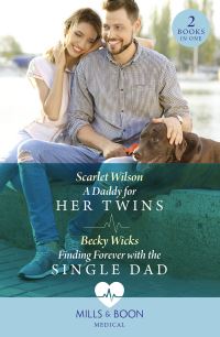 Book Cover for A Daddy for Her Twins by Scarlet Wilson, Becky Wicks