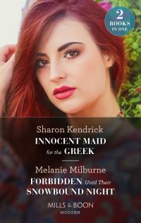 Book Cover for Innocent Maid for the Greek by Sharon Kendrick, Melanie Milburne
