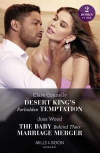 Book Cover for Desert King's Forbidden Temptation by Clare Connelly, Joss Wood