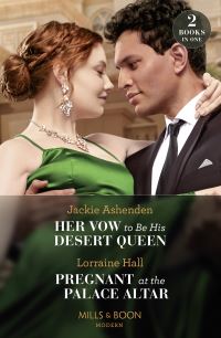 Book Cover for Her Vow to Be His Desert Queen by Jackie Ashenden, Lorraine Hall