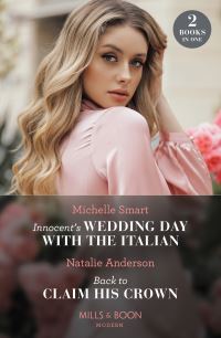 Book Cover for Innocent's Wedding Day With the Italian by Michelle Smart, Natalie Anderson
