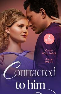 Book Cover for Contracted to Him by Cathy Williams, Annie West