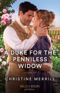 Book Cover for A Duke for the Penniless Widow by Christine Merrill