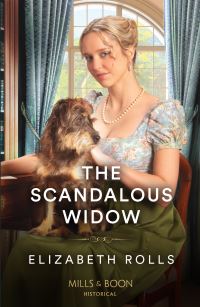 Book Cover for The Scandalous Widow by Elizabeth Rolls