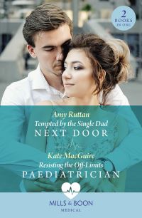 Book Cover for Tempted by the Single Dad Next Door by Amy Ruttan, Kate MacGuire