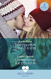 Book Cover for Festive Fling With the Surgeon by Karin Baine, Louisa Heaton