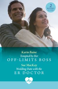 Book Cover for Tempted by Her Off-Limits Boss by Karin Baine, Sue MacKay