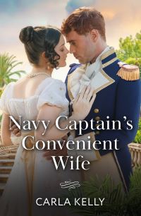 Book Cover for Navy Captain's Convenient Wife by Carla Kelly