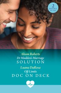 Book Cover for Dr Madden's Marriage Solution by Alison Roberts, Luana DaRosa