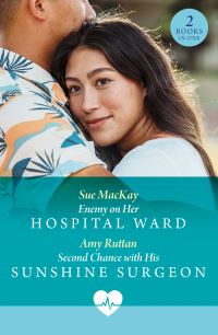 Book Cover for Enemy on Her Hospital Ward by Sue MacKay, Amy Ruttan