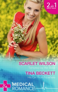 Book Cover for Tempted by Her Boss by Scarlet Wilson, Tina Beckett