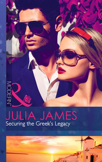 Book Cover for Securing the Greek's Legacy by Julia James