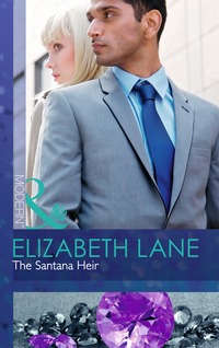 Book Cover for The Santana Heir by Elizabeth Lane