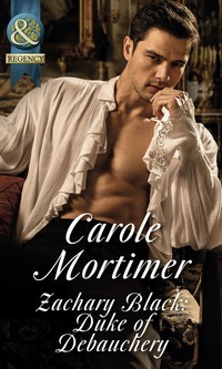 Book Cover for Zachary Black by Carole Mortimer