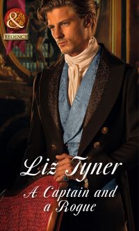 Book Cover for A Captain and a Rogue by Liz Tyner