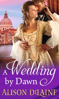 Book Cover for A Wedding by Dawn by Alison DeLaine