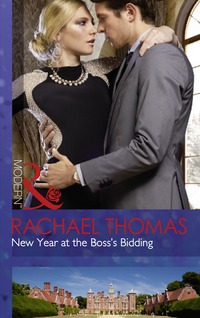 Book Cover for New Year at the Boss's Bidding by Rachael Thomas
