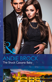 Book Cover for The Shock Cassano Baby by Andie Brock