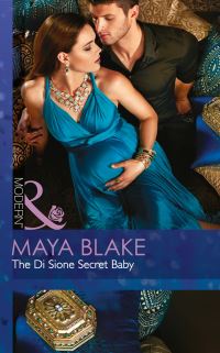 Book Cover for The Di Sione Secret Baby by Maya Blake