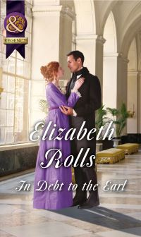Book Cover for In Debt to the Earl by Elizabeth Rolls